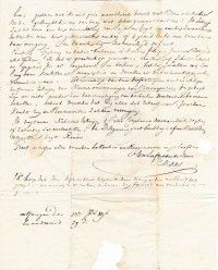 Brief van Pieter Maas Czn aan zijn ouder vauit Parijs (1796) - blad 3